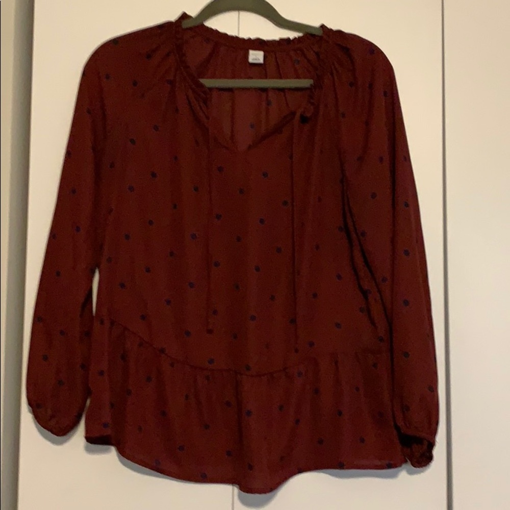 Drop Waist Blouse